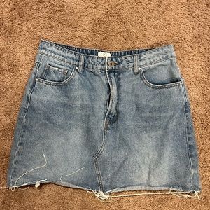 Cotton On size 10 denim skirt